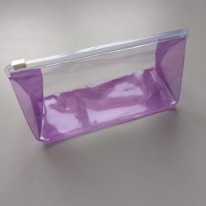 Mini necessaire PVC transparente zip 2